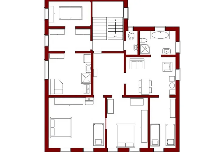 Exklusives Gruppenhaus Mit Cinema